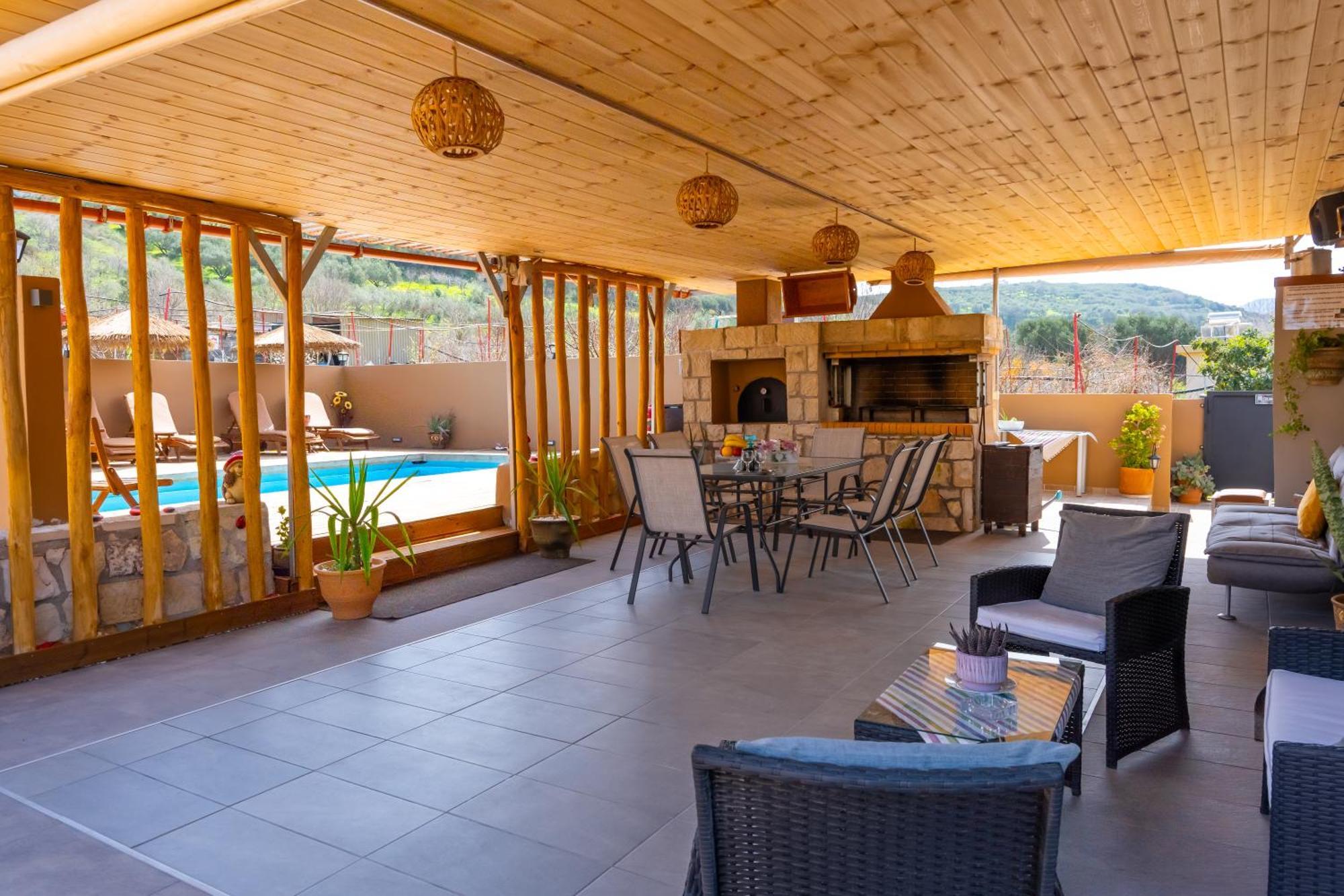 Countryhouse Villa With Pool & Private Parking Iraklio Exterior foto