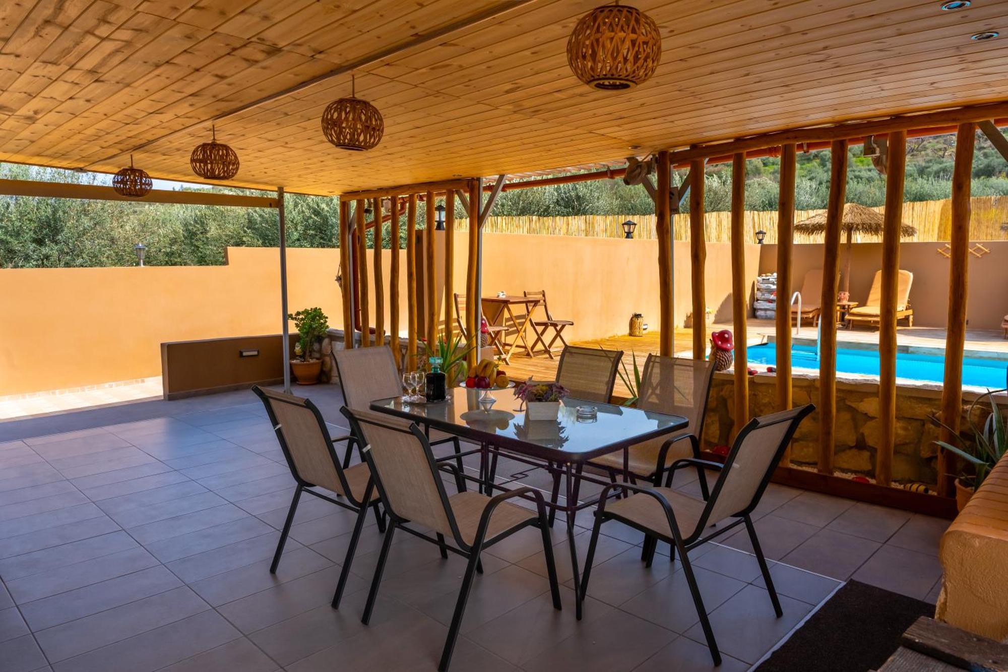 Countryhouse Villa With Pool & Private Parking Iraklio Exterior foto